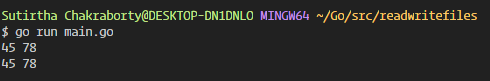 Scanln Function In Go